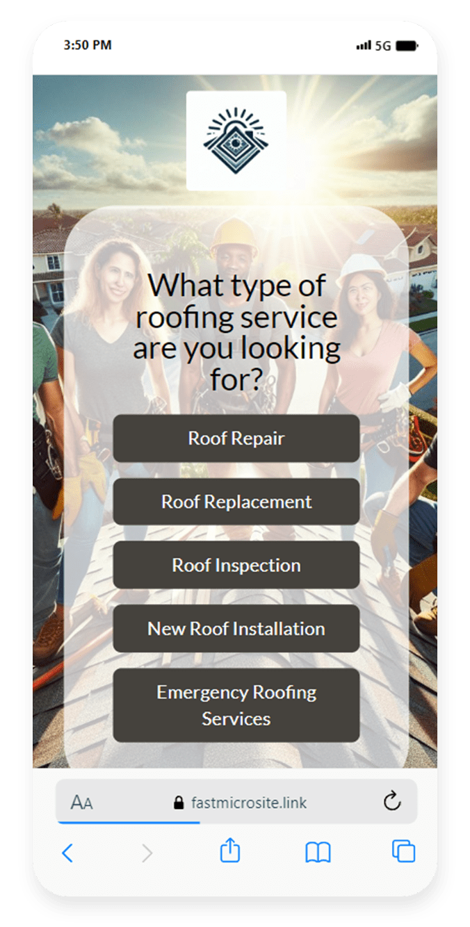 I own a roofing company and need leads for my spring season.